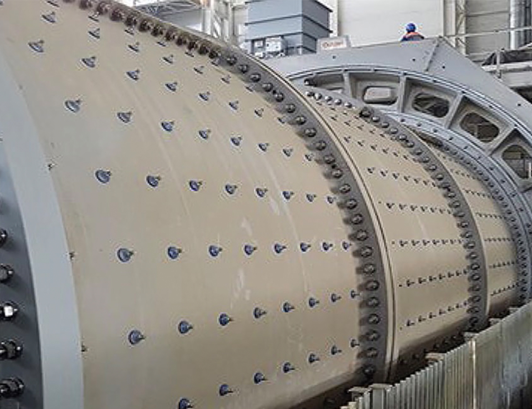 بدنه آسیاب گلوله ای یا بالمیل